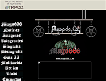 Tablet Screenshot of mago666.tripod.com