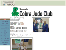 Tablet Screenshot of cobrajudo.tripod.com