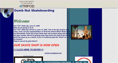 Desktop Screenshot of dumbnutskateboarding.tripod.com