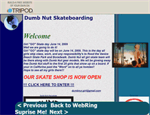 Tablet Screenshot of dumbnutskateboarding.tripod.com