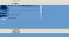 Desktop Screenshot of elementoxygen.tripod.com