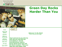 Tablet Screenshot of greendayfan262.tripod.com