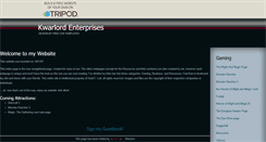 Desktop Screenshot of kwarlord.tripod.com