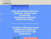 Tablet Screenshot of hugofernando.br.tripod.com
