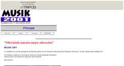 Desktop Screenshot of musik2001.tripod.com