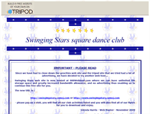 Tablet Screenshot of ddoswingingstars.tripod.com