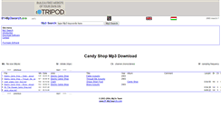 Desktop Screenshot of candyshopmp3download.tripod.com