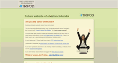 Desktop Screenshot of elvisfanclubindia.tripod.com