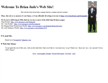 Tablet Screenshot of brianjude.tripod.com