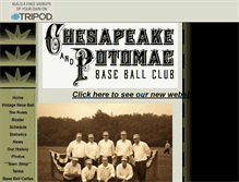 Tablet Screenshot of chesapeakepotomacbbc.tripod.com