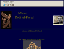 Tablet Screenshot of dodifayedremembered.tripod.com