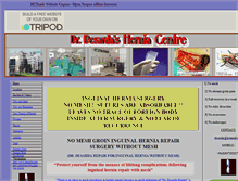 Tablet Screenshot of herniasurgery.tripod.com