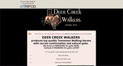 Desktop Screenshot of deercreekwalkers.tripod.com
