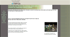 Desktop Screenshot of coloradoartnews.tripod.com