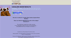 Desktop Screenshot of cav-show-results.tripod.com