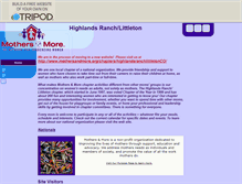 Tablet Screenshot of hrmothersandmore.tripod.com