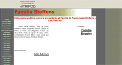 Desktop Screenshot of familiasteffens.tripod.com