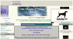 Desktop Screenshot of knightsoftemplarac.tripod.com