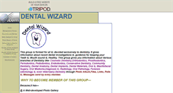 Desktop Screenshot of dentalwizard.tripod.com