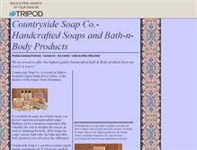 Tablet Screenshot of countrysidesoap.tripod.com