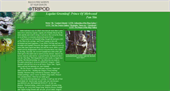 Desktop Screenshot of legolaslover.tripod.com