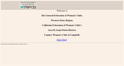 Desktop Screenshot of gfwc.tripod.com