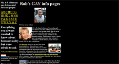 Desktop Screenshot of gayinfo.tripod.com