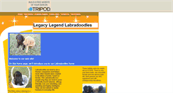Desktop Screenshot of legacylabradoodles.tripod.com