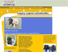 Tablet Screenshot of legacylabradoodles.tripod.com