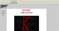 Desktop Screenshot of kozmiccreations.tripod.com