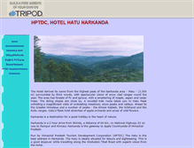 Tablet Screenshot of hotelhatu.tripod.com