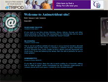 Tablet Screenshot of animetrident.tripod.com