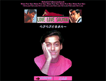 Tablet Screenshot of lovelovesalman.tripod.com
