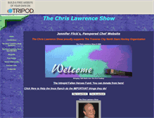 Tablet Screenshot of chrislawrenceradio.tripod.com