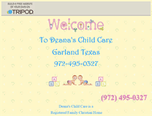 Tablet Screenshot of childcarerowlett.tripod.com
