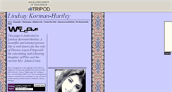 Desktop Screenshot of ladykier309.tripod.com