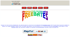 Desktop Screenshot of freebates.tripod.com