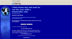 Desktop Screenshot of chav-haters.tripod.com
