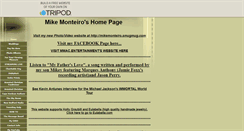 Desktop Screenshot of mikemonteiro.tripod.com