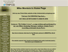 Tablet Screenshot of mikemonteiro.tripod.com