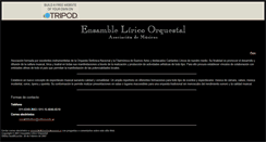 Desktop Screenshot of ensamblelirico.tripod.com