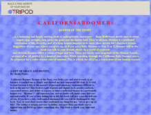 Tablet Screenshot of californiaboomer.tripod.com