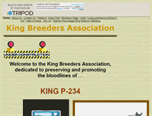 Tablet Screenshot of kingbreeders.tripod.com