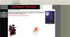 Desktop Screenshot of paintball-thunder.tripod.com