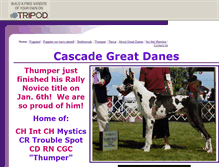 Tablet Screenshot of cascadegreatdanes.tripod.com