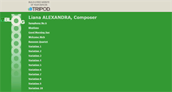 Desktop Screenshot of lianaalexandra.tripod.com