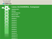 Tablet Screenshot of lianaalexandra.tripod.com