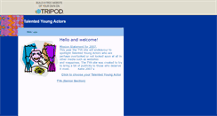 Desktop Screenshot of drama-star-kt.tripod.com