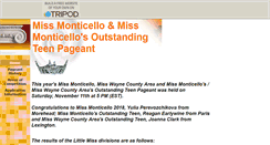 Desktop Screenshot of missmonticello.tripod.com