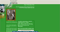 Desktop Screenshot of graysfeist.tripod.com